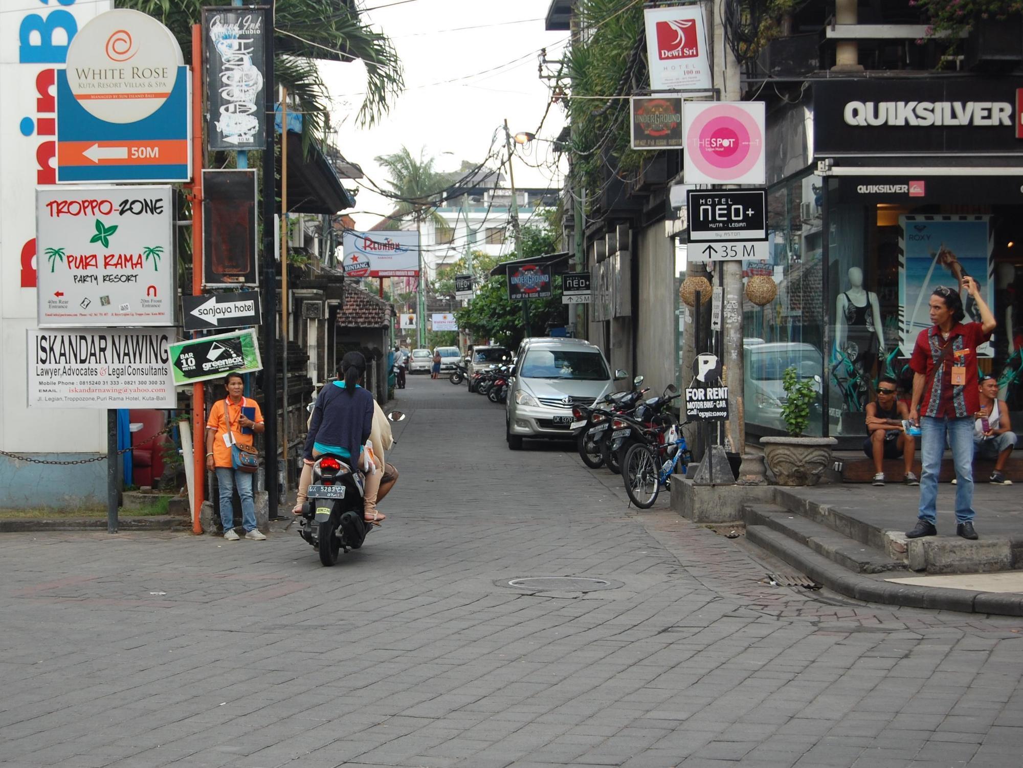 Troppo Zone Puri Rama Resort Kuta Legian Exteriör bild